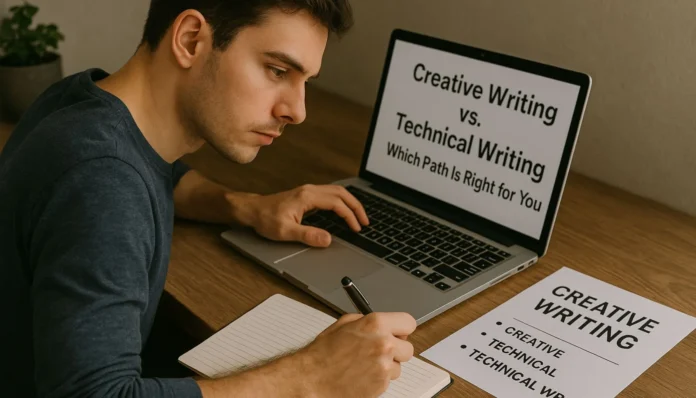 Creative Writing vs. Technical Writing: Which Path Is Right for You?