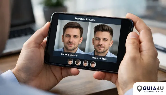 Melhores app simular corte de cabelo
